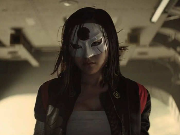 Karen Fukuhara made her film debut as Katana in the 2016 DC Comics movie "Suicide Squad."