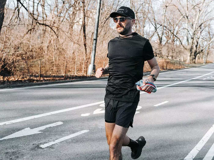 Ultra runner Robbie Balenger loads up on carbs and calories with dates and nuts.