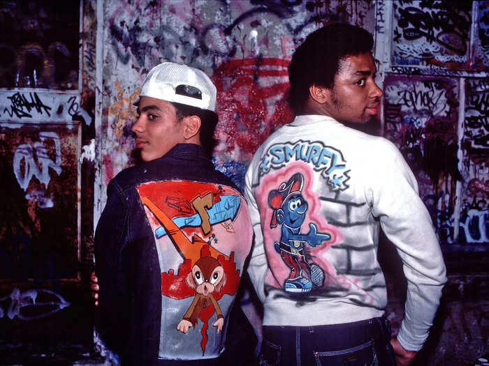 Hip-hop fans in New York City in 1975.