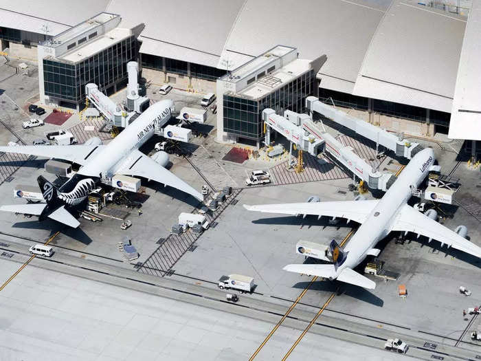 When creating the 777X design, Boeing wanted to ensure the bigger airplane could still fit into the 777-designated airport ramp space.