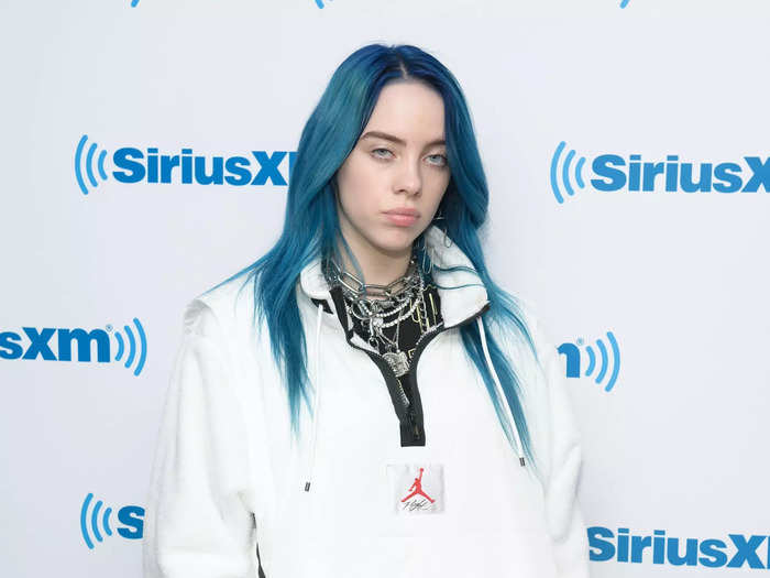 Her blue hair in 2018 remains one of her brightest looks to date.