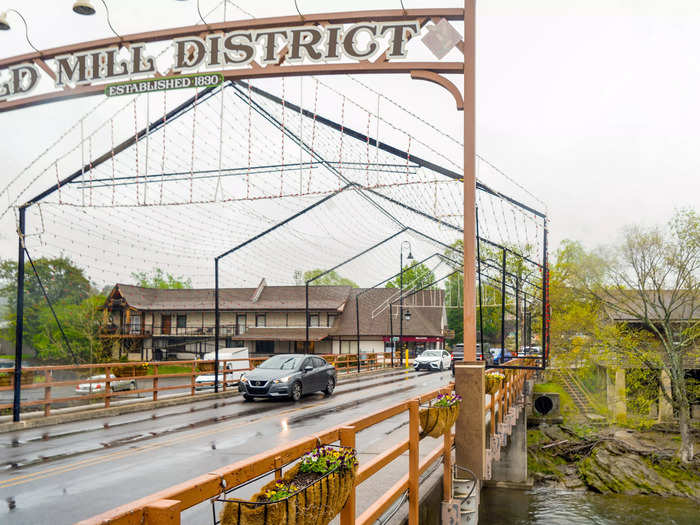 But to me, the most interesting part of the town was the Old Mill District, a shopping hub that felt frozen in time with pioneer-era architecture and 200 years of history.