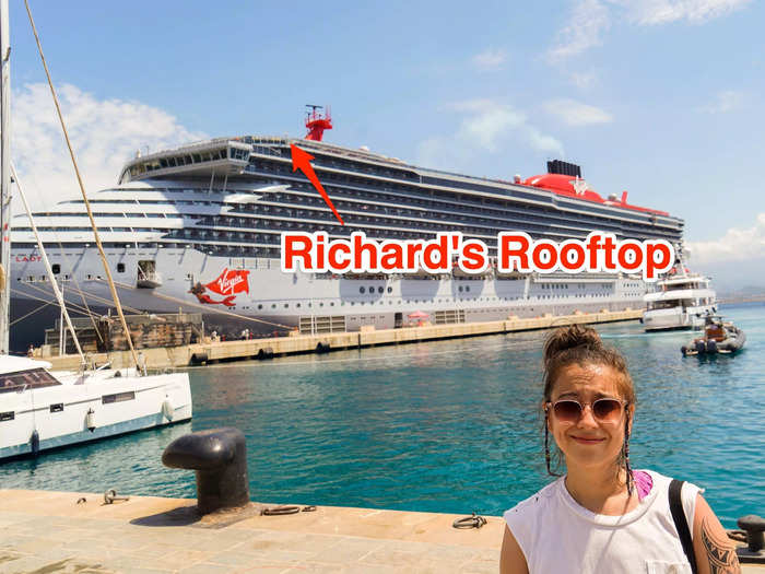 During my first Virgin Voyages cruise on the Valiant Lady, I got a peek at the VIP lounge known as Richard