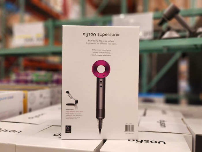 The Dyson Supersonic hair dryer has been popular with customers.