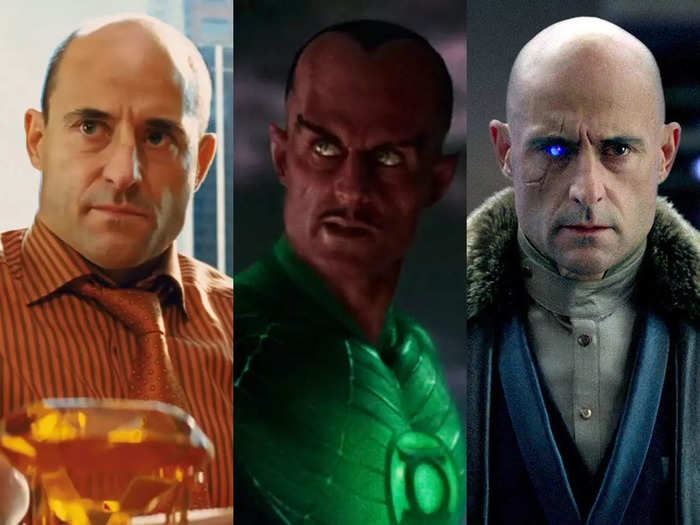 Mark Strong has portrayed villains in "Kick-Ass," "Green Lantern," and "Shazam."