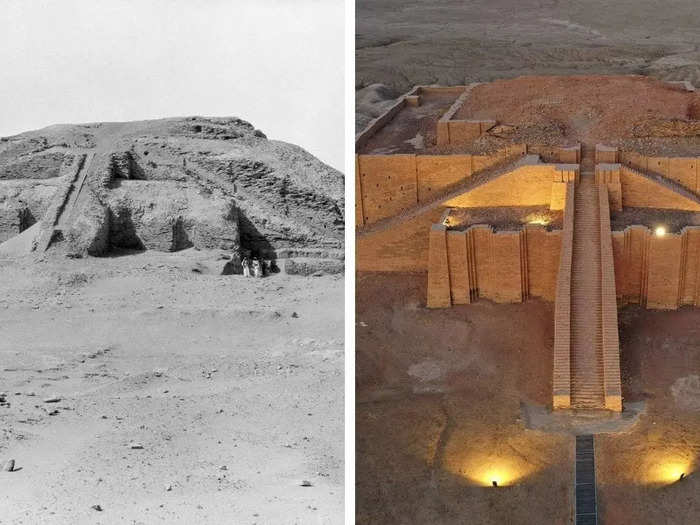 The Great Ziggurat of Ur, modern-day Iraq