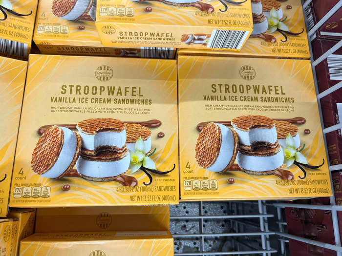 The Sundae Shoppe stroopwafel ice-cream sandwiches are a cool summer treat.