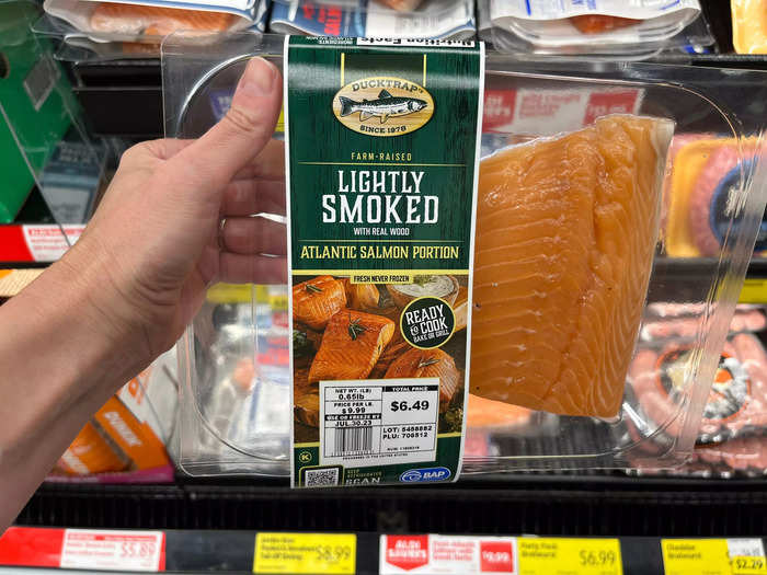 The fresh Atlantic salmon at Aldi comes in a variety of delicious flavors.