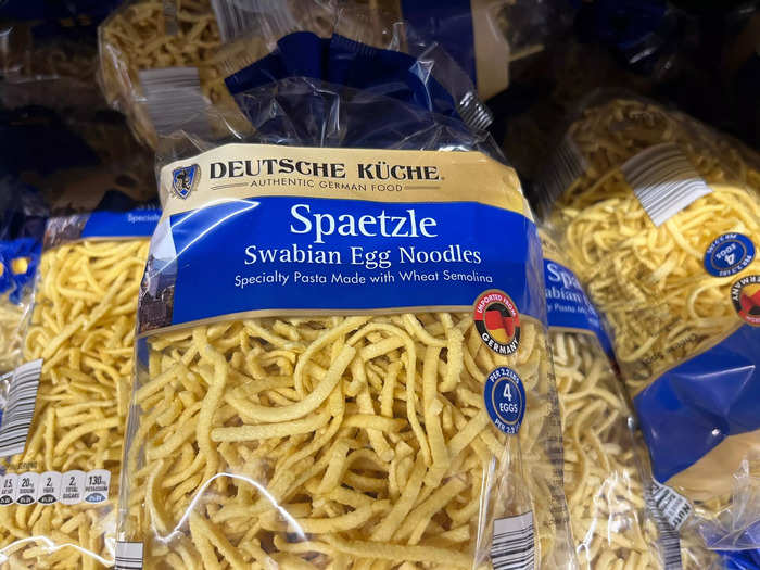 I grab the Deutsche Küche spaetzle whenever I see it.