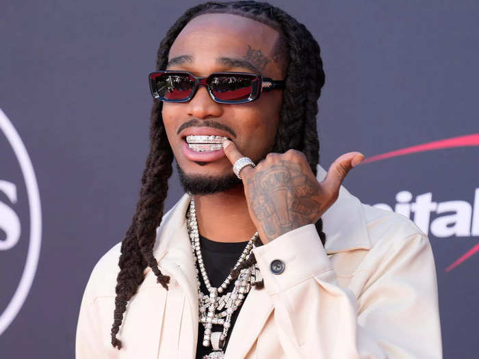 Migos member Quavo signed with SB Records in 2021.