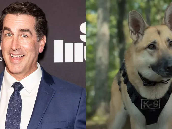 Rob Riggle plays a German Shepherd named Rolf.