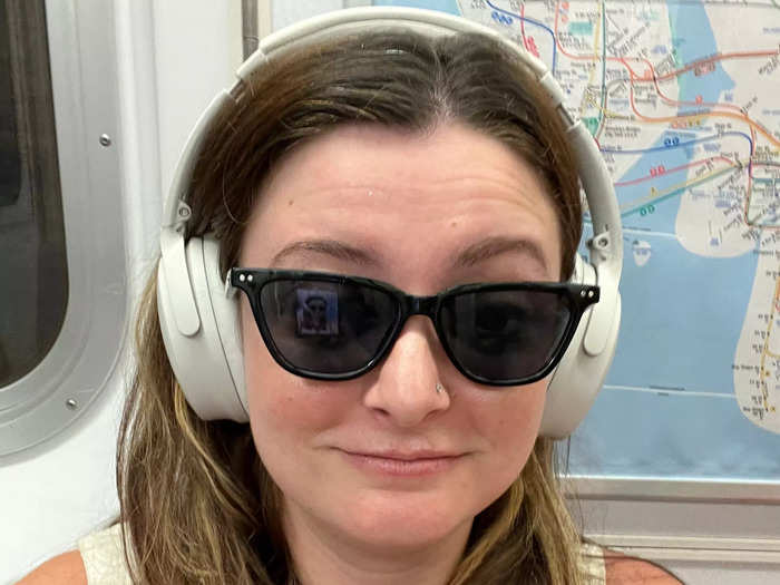 Gabbi Shaw has no regrets about splurging on over-ear headphones that make for a more comfortable travel experience.