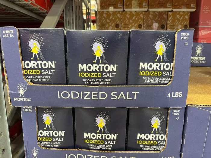 Morton salt is a staple in my kitchen.