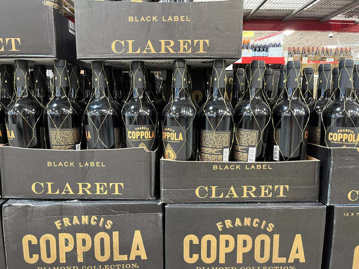 Francis Ford Coppola claret is a great red to serve with pasta.