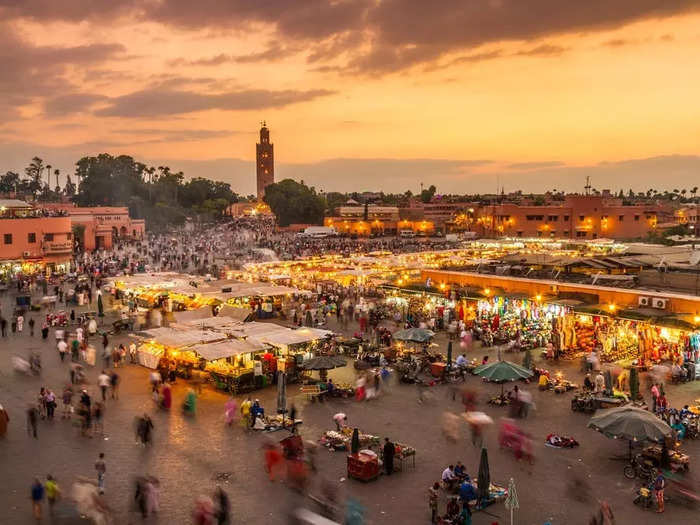 I returned several times to Marrakesh, Morocco