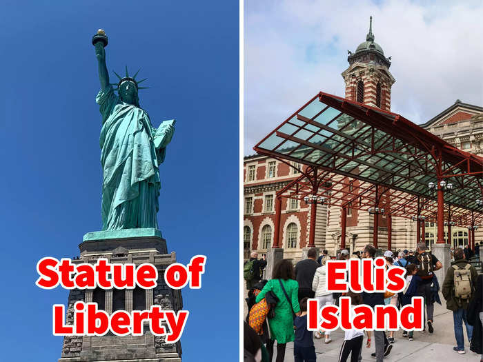 Stateside, I thought the Statue of Liberty and Ellis Island were must-visits for tourists and locals alike.