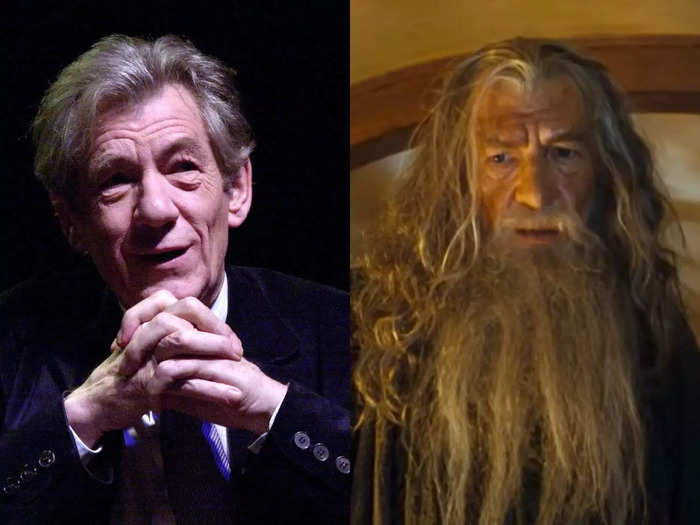 Two "Lord of the Rings" movies, starring Ian McKellen, made over a billion dollars.