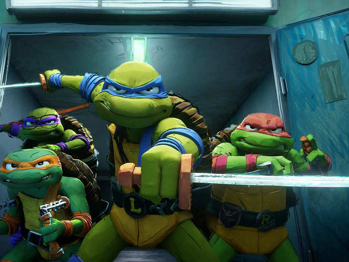 2. "Teenage Mutant Ninja Turtles: Mutant Mayhem" is the most unexpected delightful surprise of the summer.