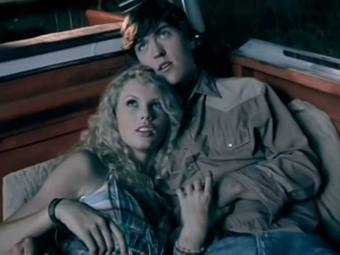 Clayton Collins played her love interest in the music video for "Tim McGraw."