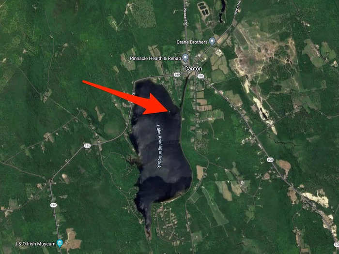 On a 600-acre lake in Maine is a tiny island built by its original owner close to a century ago. The island, nicknamed Rocky Mecca, recently hit the market for $400,000.