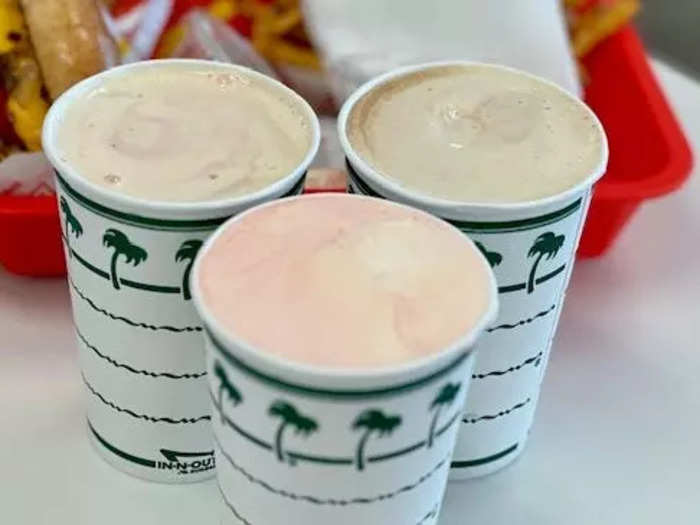 In-N-Out rarely makes menu changes. One big menu addition came in 1975 when the chain added milkshakes.