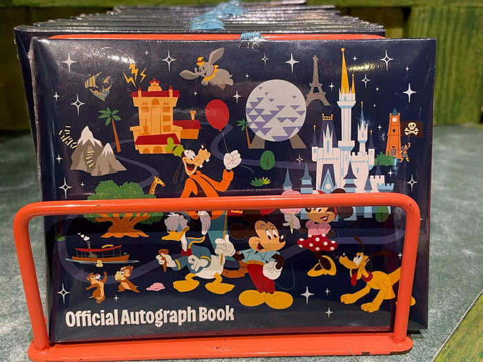 The Disney autograph books are cute, but they