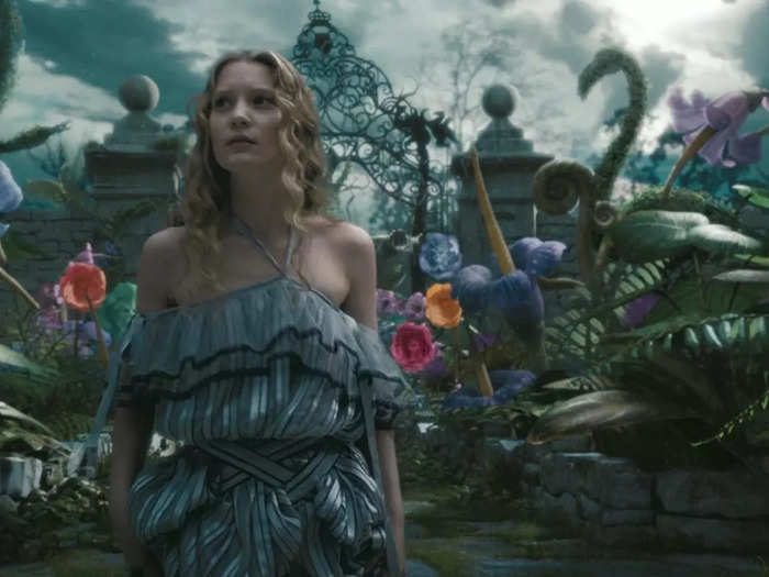 "Alice in Wonderland" was stunning to look at and that was about it.