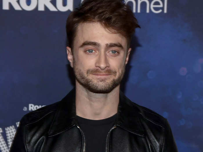 Daniel Radcliffe developed an alcohol addiction while filming the "Harry Potter" movies.