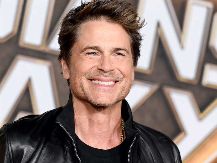 Rob Lowe has been sober for over 25 years.