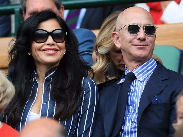 Shortly after they announced their divorce, news broke that Bezos was dating TV host and helicopter pilot Lauren Sanchez.