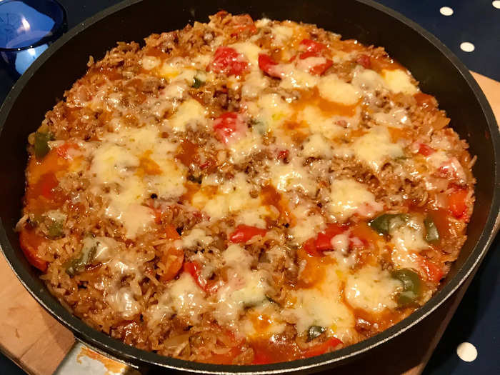 One-pan Mexican beef