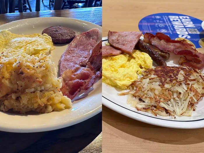 Although both breakfasts had highlights, IHOP