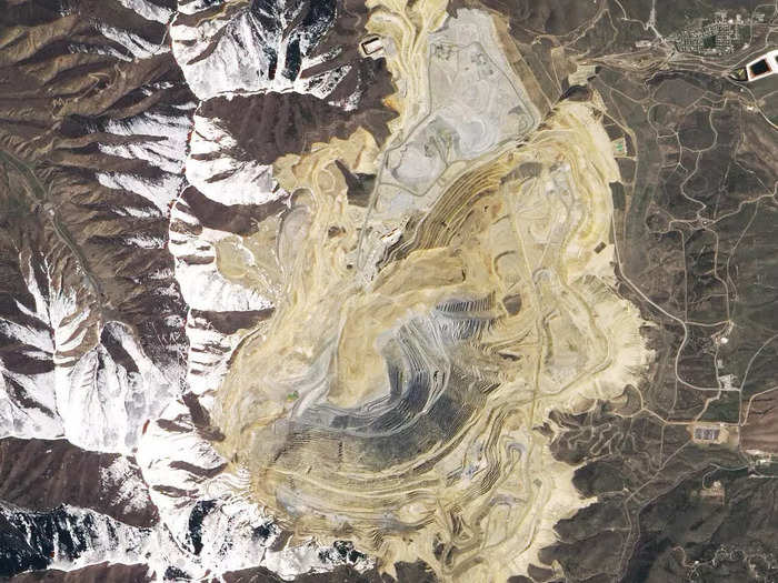 The Kennecott Copper Mine is one of the world