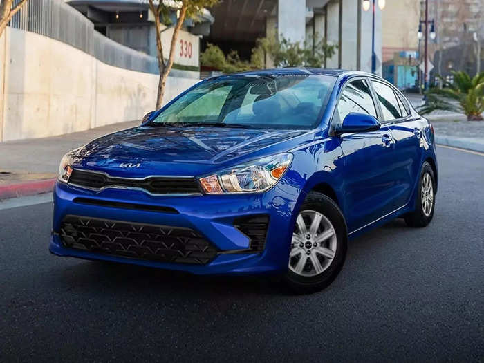 4. Kia Rio $20,157