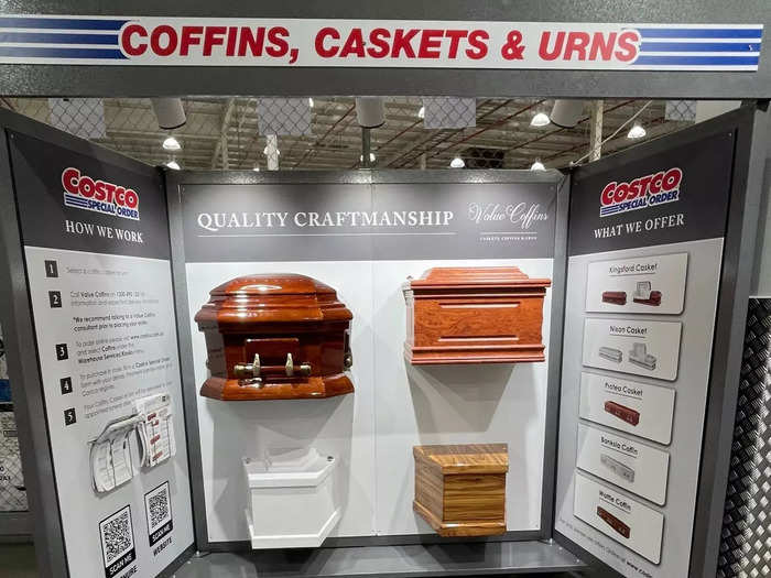 I knew Costco sold coffins but I