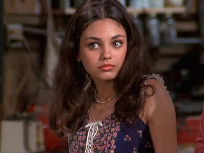 Mila Kunis portrayed Jackie Burkhart, a rich and bossy girl who was younger than the rest of the gang.