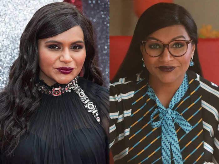 Mindy Kaling wore a pair of oversized frames on her show, "The Mindy Project."