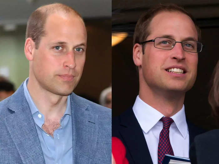 Prince William has given glasses the royal treatment in the past.