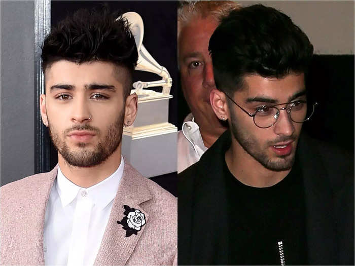 Zayn Malik channeled Harry Potter with these circular frames in September 2016.