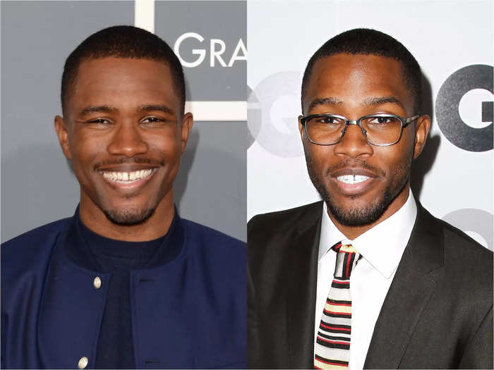 Frank Ocean wore silver frames at the  GQ Men of the Year party in November 2011.