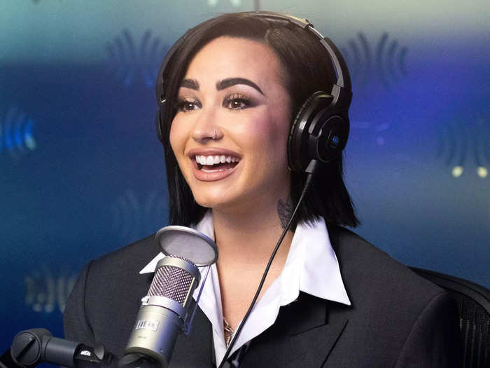 Lovato has parted ways with Braun and has been rerecording rock versions of past hits for her upcoming album, "Revamped."