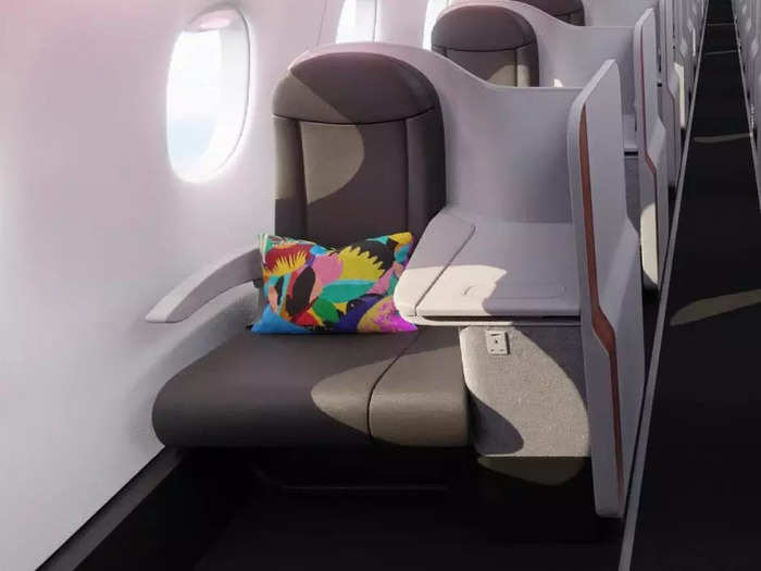 Described as "game-changing seating suites," the all-business class configuration will be a 1x1 layout, meaning everyone has direct access to the aisle.