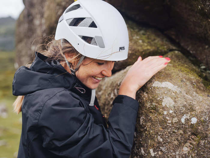 I was ready to give up on this crag but the team encouraged me to have another go. And this time went better!