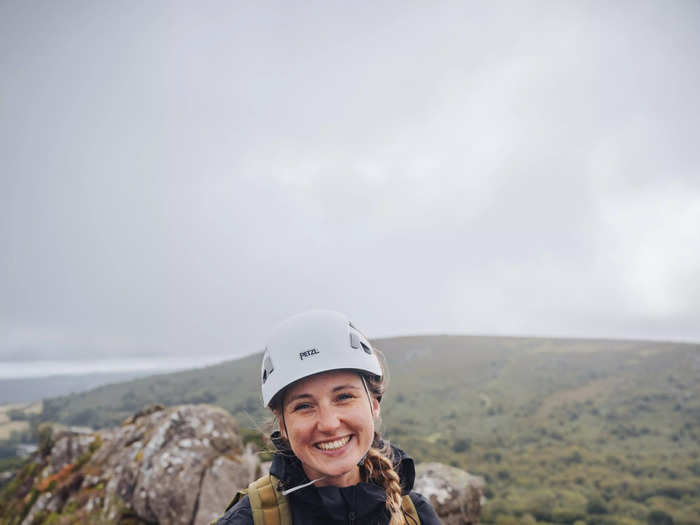 Scrambling through the rocks was a lot of fun and not too difficult.