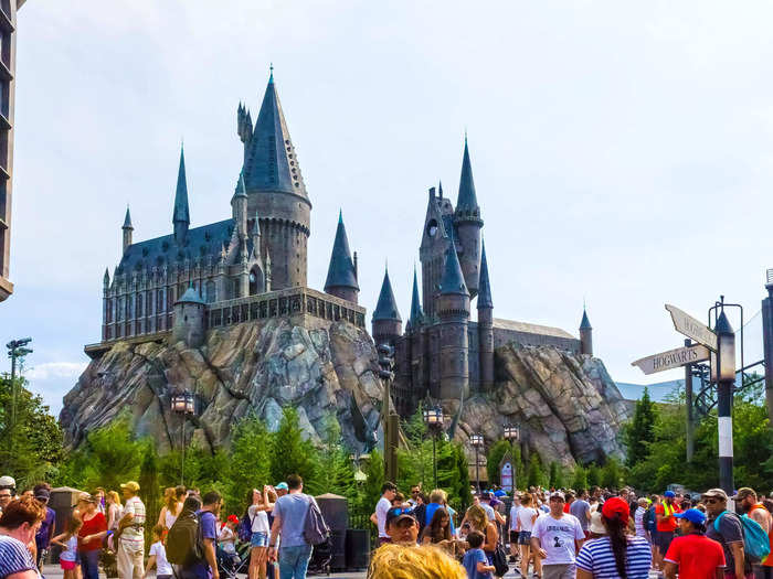 "Disney World includes the Wizarding World of Harry Potter."