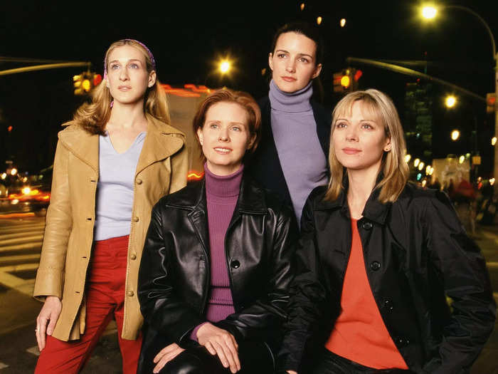 1998 - 2004: Kim Cattrall starred alongside Sarah Jessica Parker, Cynthia Nixon, and Kristin Davis on all six seasons of "Sex and the City."