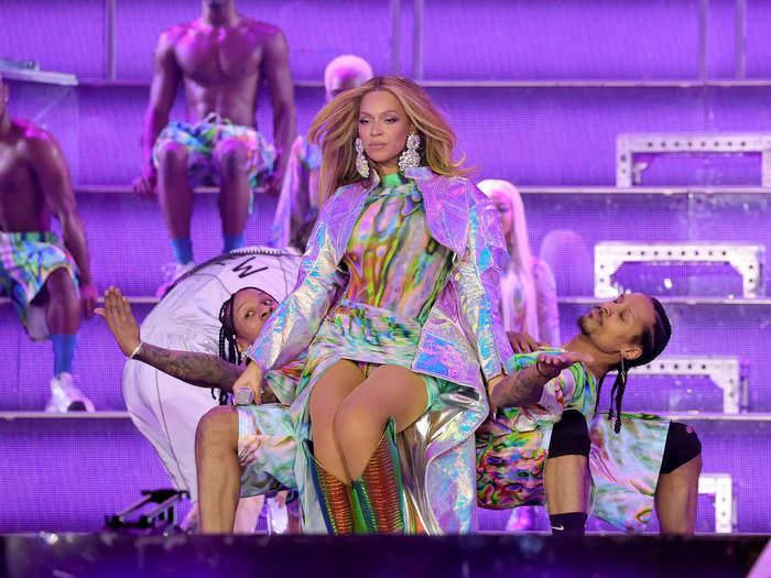 Some fans initially criticized Bey for not dancing full out. They were full of it.