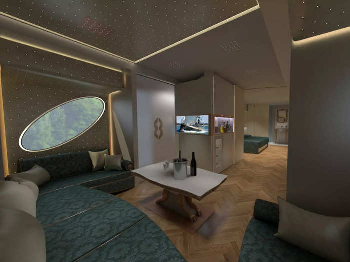 The website bills this beast of an RV as the "most luxurious mobile home in the world." And it