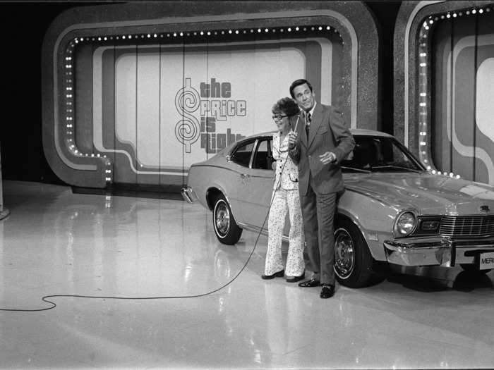 Barker began hosting "The Price Is Right" in 1972.