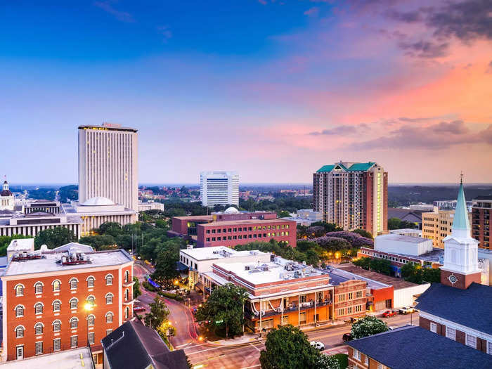 8. Tallahassee, Florida